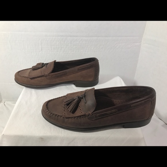 GH BASS Men's 8.5D Brown Loafers#A132 - Picture 3 of 7
